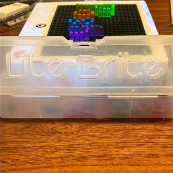 Colorful Light Peg Board for Kids - Picture 2 of 4